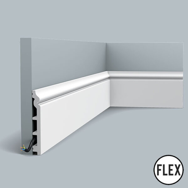 SX118 Flexible Orac Skirting Board